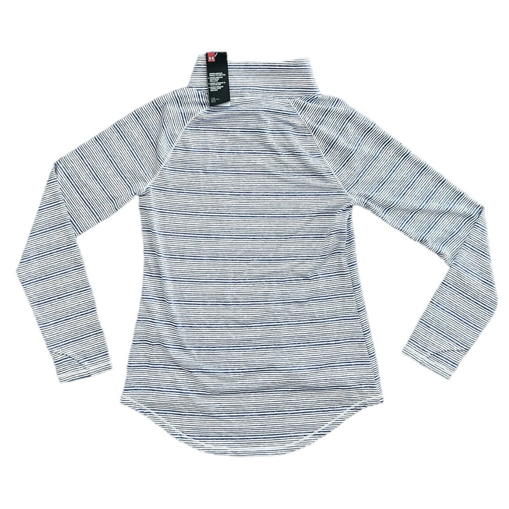 Under Armour Pullover Women's Size Medium Zinger Long Sleeve Midnight Navy - Picture 2 of 7
